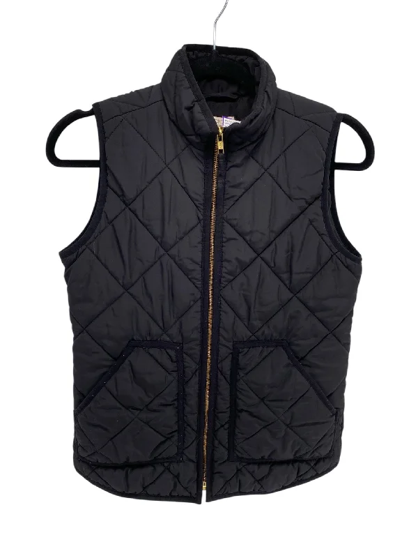 J Crew Misses Size XXS Black Vest