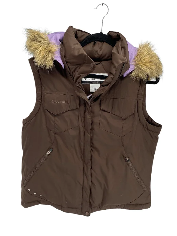 Columbia Misses Size XL Brown Vest