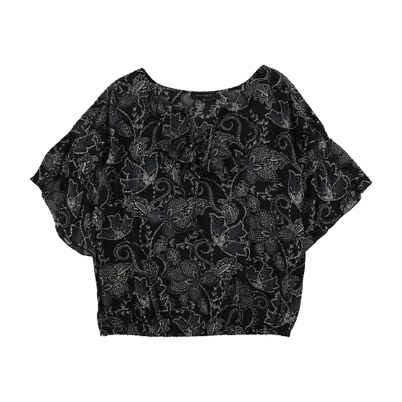 Sanctuary Clothing Womens Nicola Ruffled Pullover Blouse