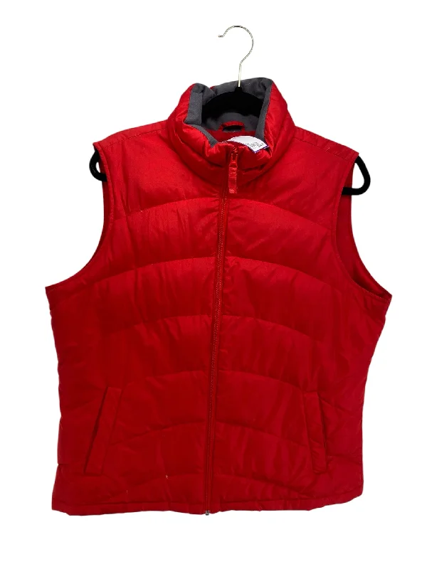 Lands' End Misses Size 14 Red Vest