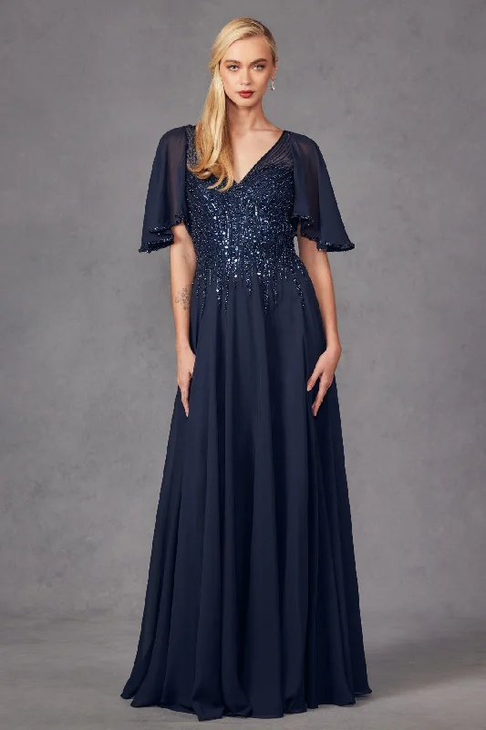 Juliet JTM14F Long Formal Mother of The Bride Dress