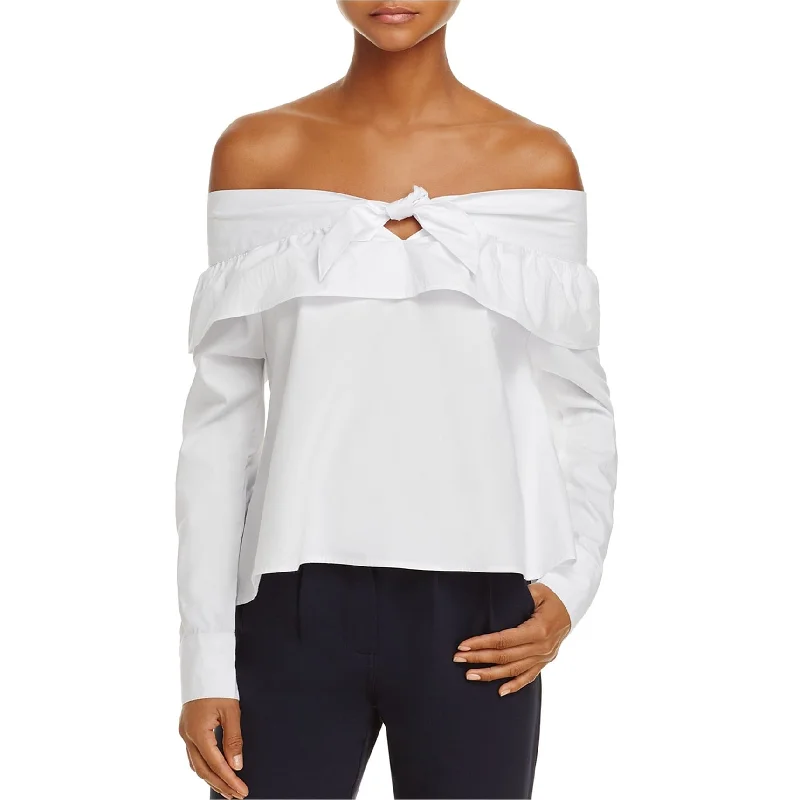 The Fifth Label Womens Off The Shoulder Pullover Blouse