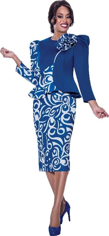 Divine Apparel SL1922W Plus Size Formal Mother of the Bride Printed Dress