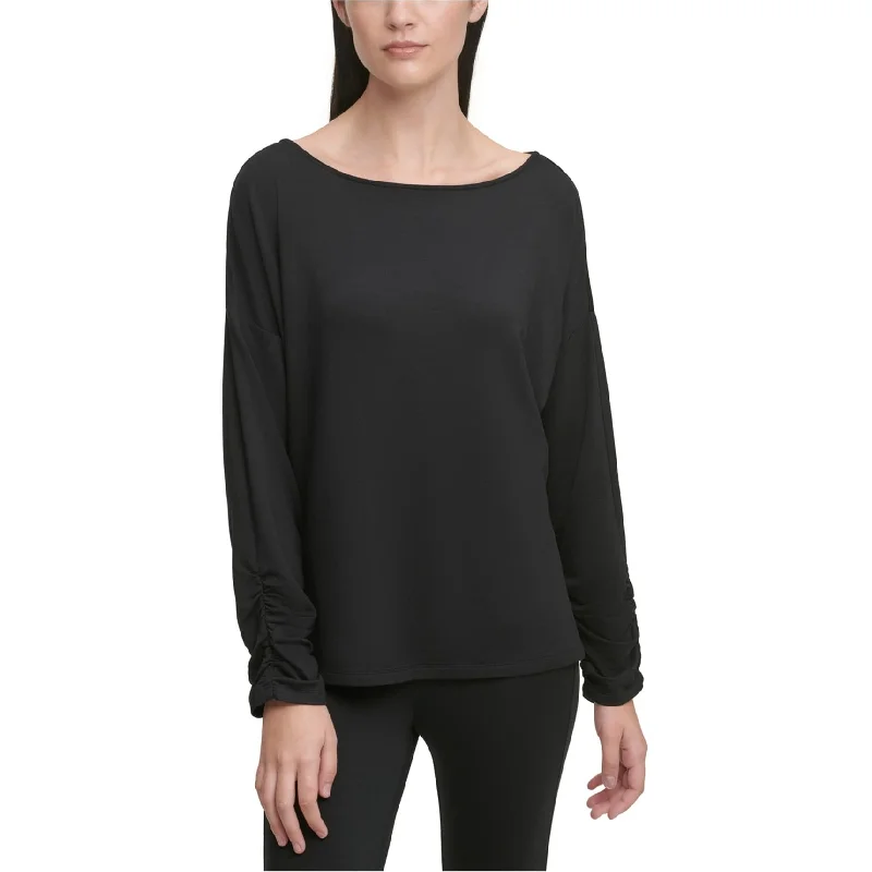 Dkny Womens Solid Pullover Blouse