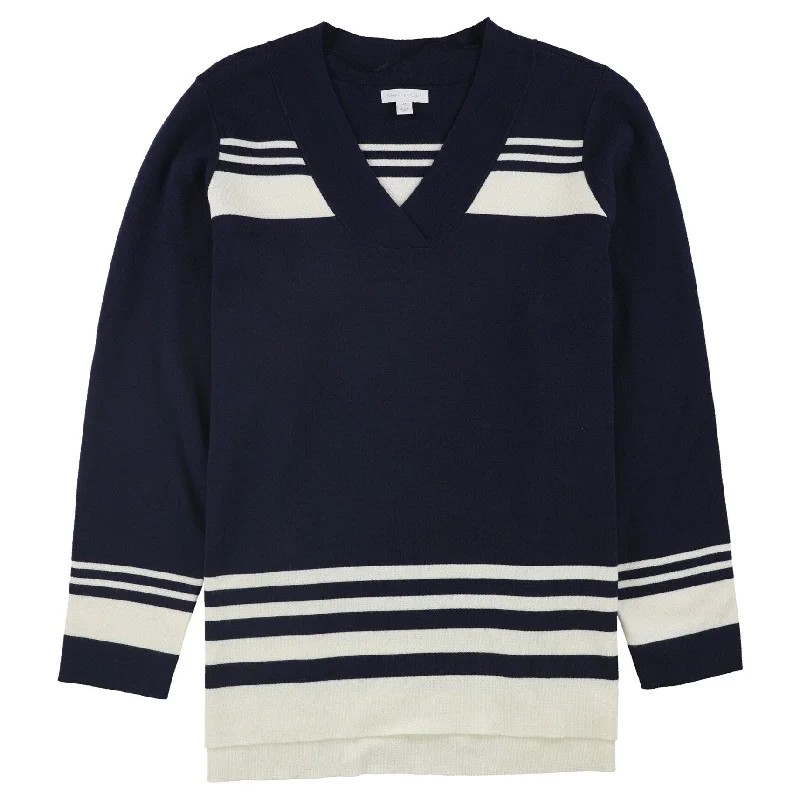 Charter Club Womens Striped Knit Sweater