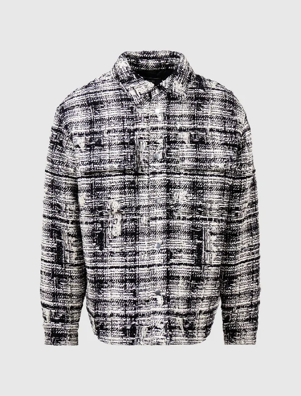 TWEED OVERSHIRT