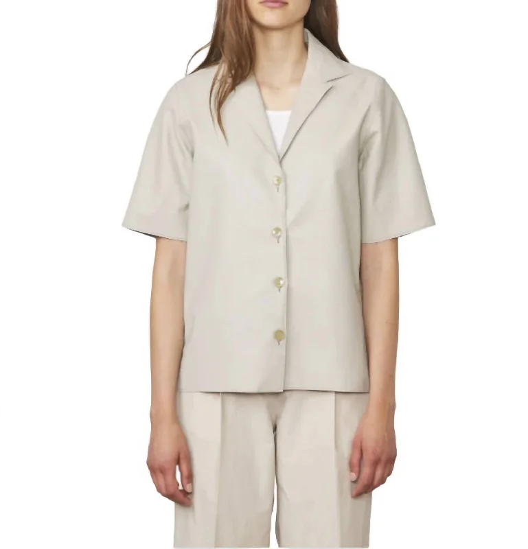 Christelle Overshirt In Stone