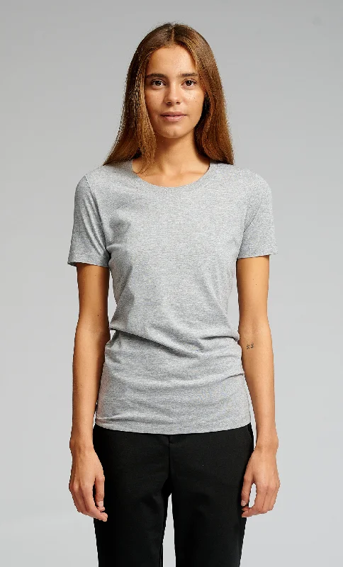 Fitted T-shirt - Oxford Grey