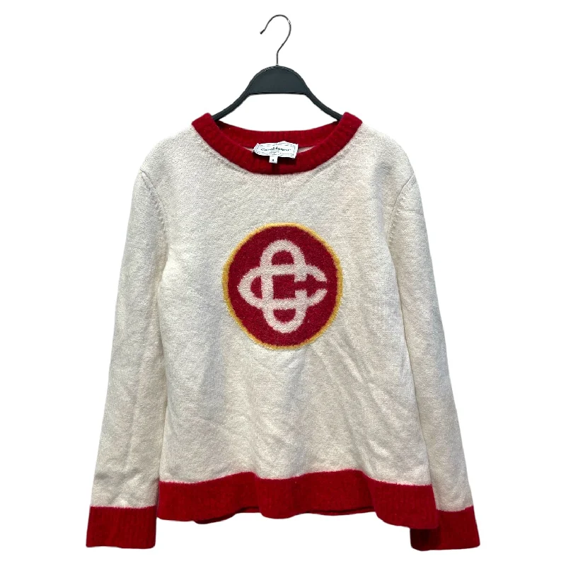 CASABLANCA/Sweatshirt/XL/Cotton/CRM/Red Emblem