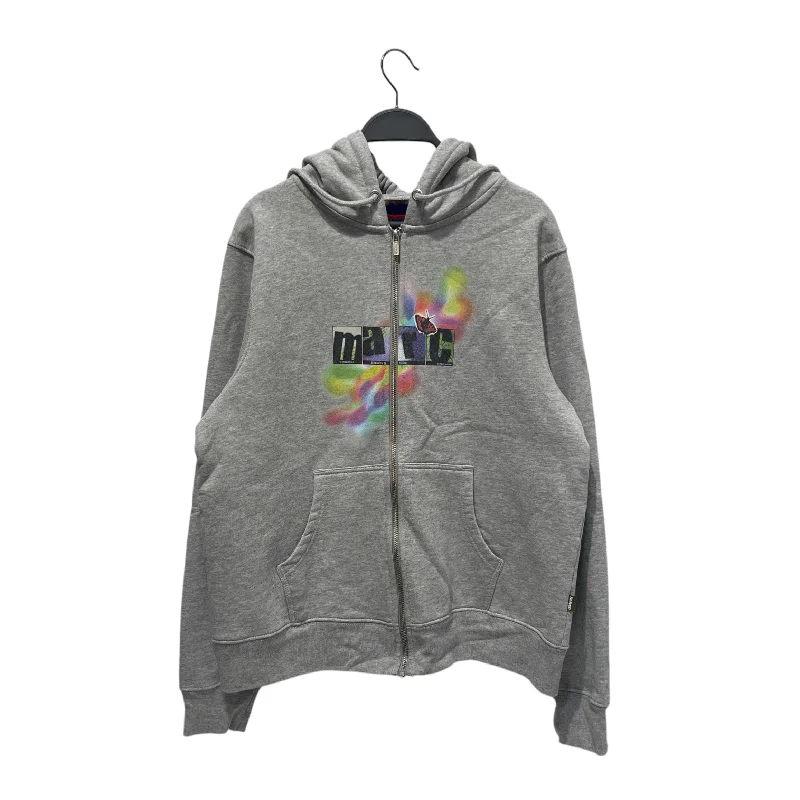 Heaven By Marc Jacobs/Zip Up Hoodie/L/Cotton/GRY/Gray Heaven Zip Up