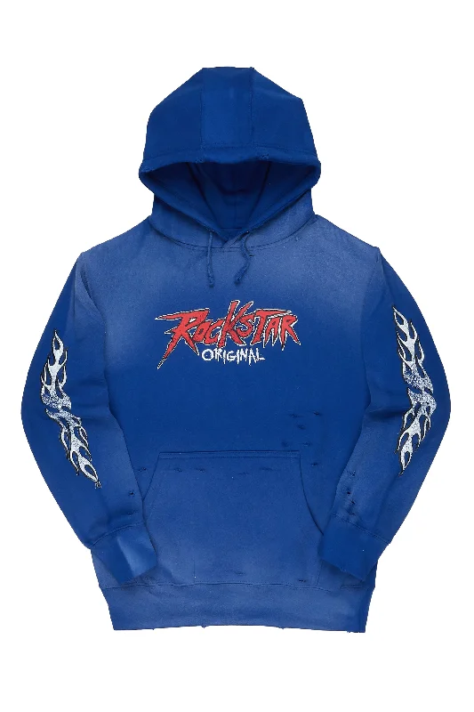 Gaston Royal Blue Graphic Hoodie