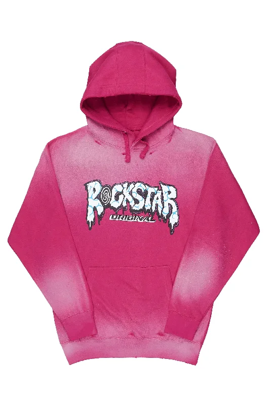 Gorka Pink Graphic Hoodie