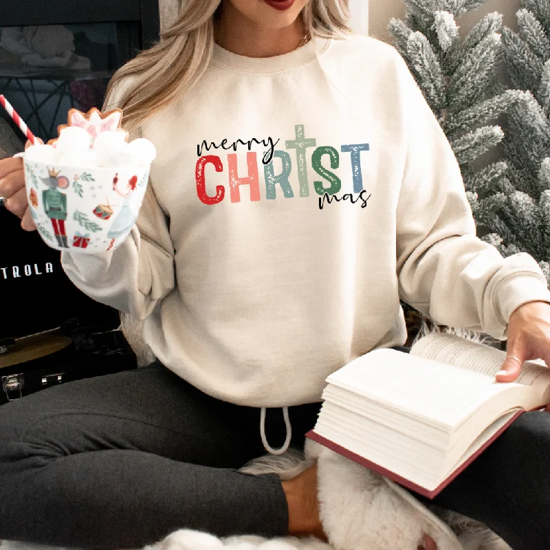 CHRISTmas Christmas Sweatshirt